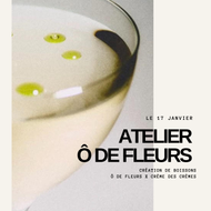 ATELIER Ô DE FLEURS X CRÈME DES CRÈMES - Le 17/01/25 de 16 à 18 heures